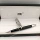 Fake Mont blanc Meisterstuck Silver and Black Fineliner Pen w- Box (2)_th.jpg